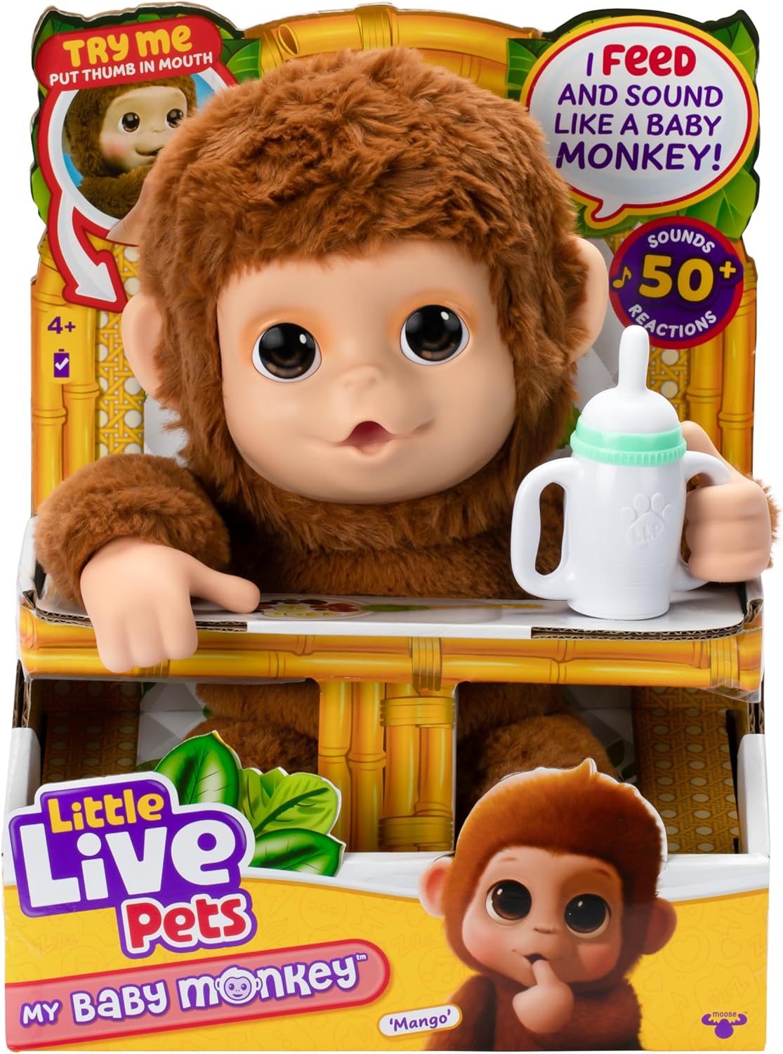 Little Live Pets My Baby Monkey Mango