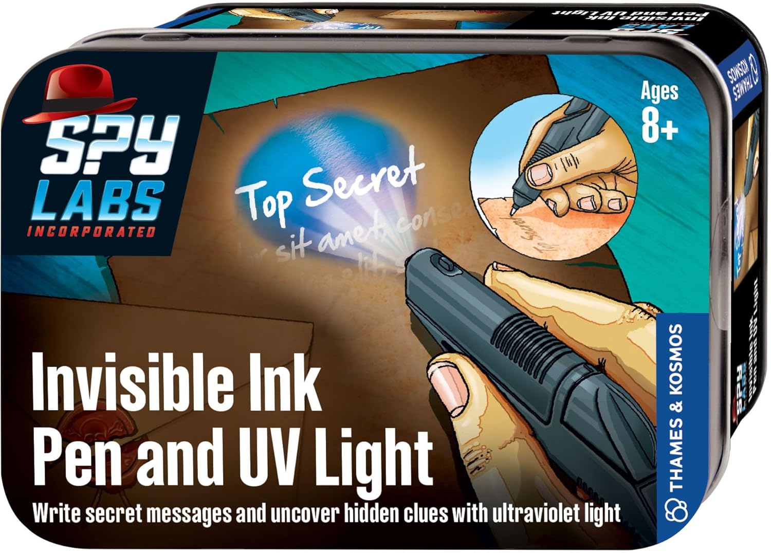 Spy Labs Invisible Ink Pen & UV Light