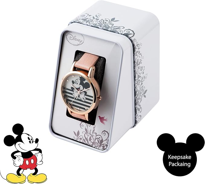 Mickey Mouse Quartz Watch In Display Box