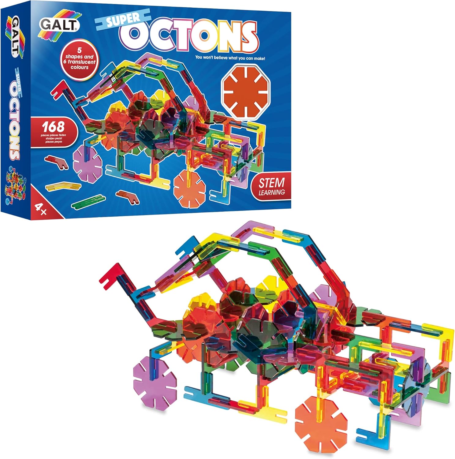 Galt Super Octons (168 Pieces)