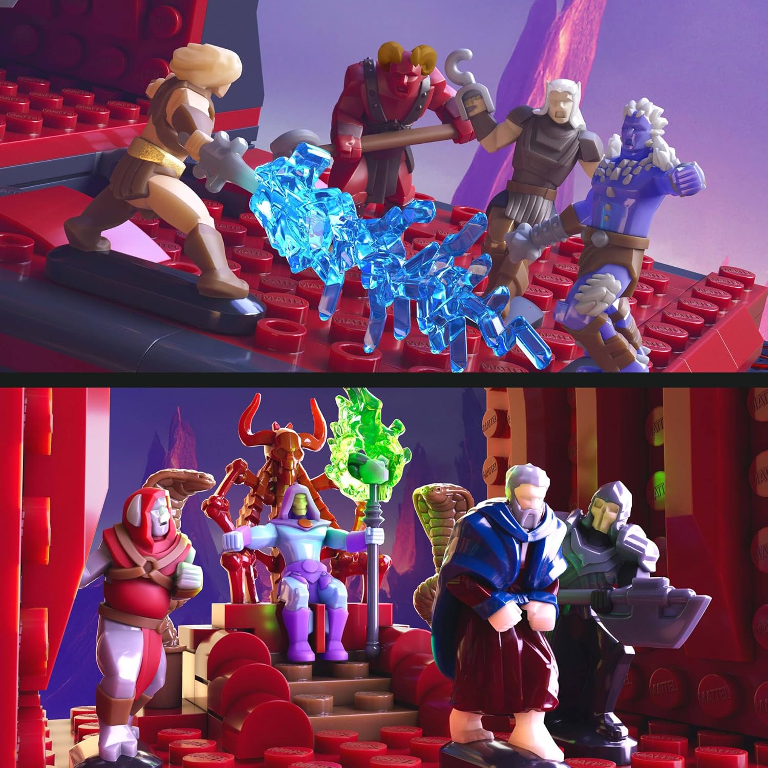 Mattel Brick Shop Masters of the Universe 636 Piece Building Set