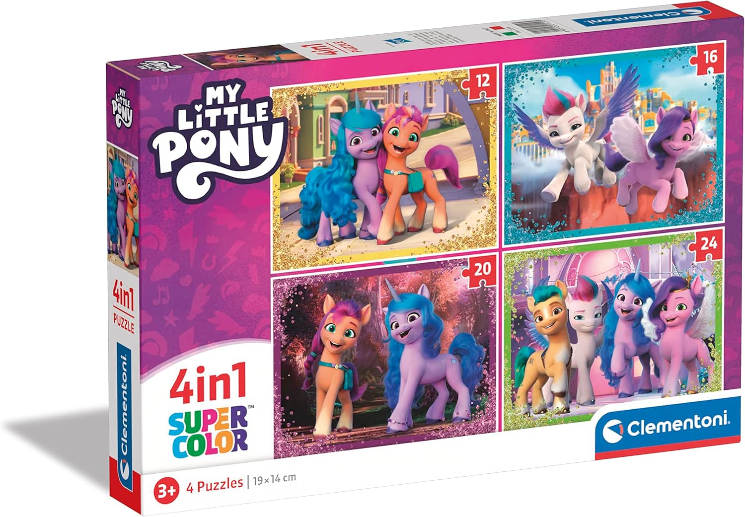 Clementoni My Little Pony 4 in 1 Jigsaw