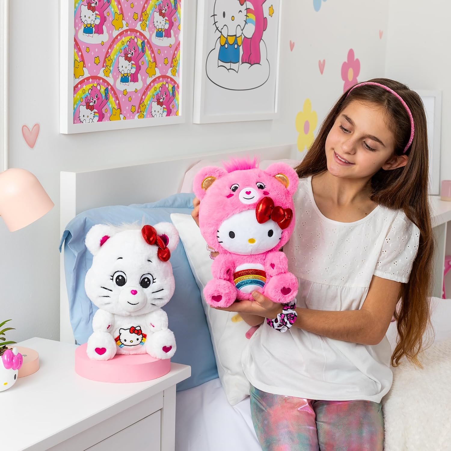 Care Bears x Hello Kitty 30cm Plush 2 Pack