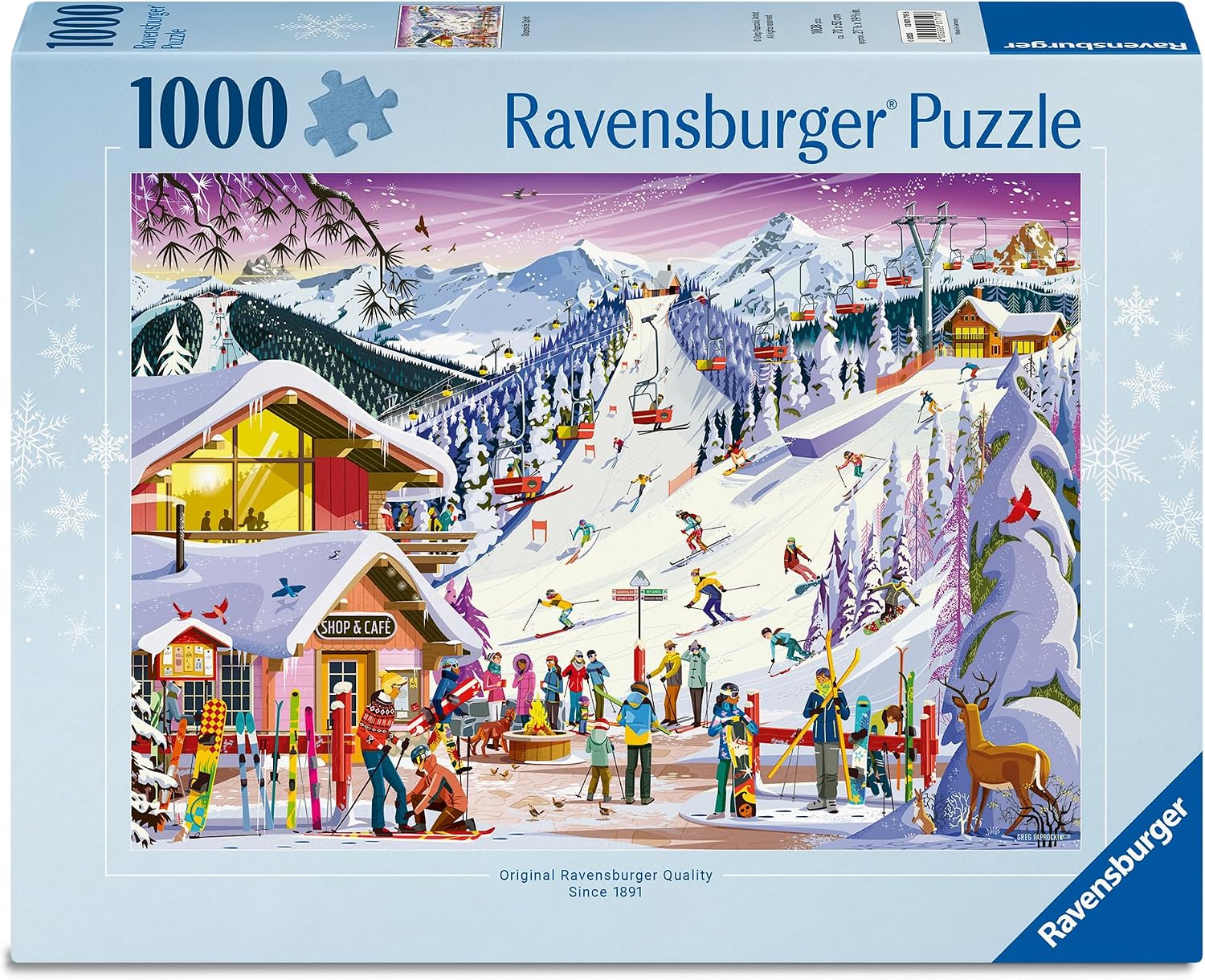 Slopeside Spirit 1000 Piece Jigsaw Puzzle