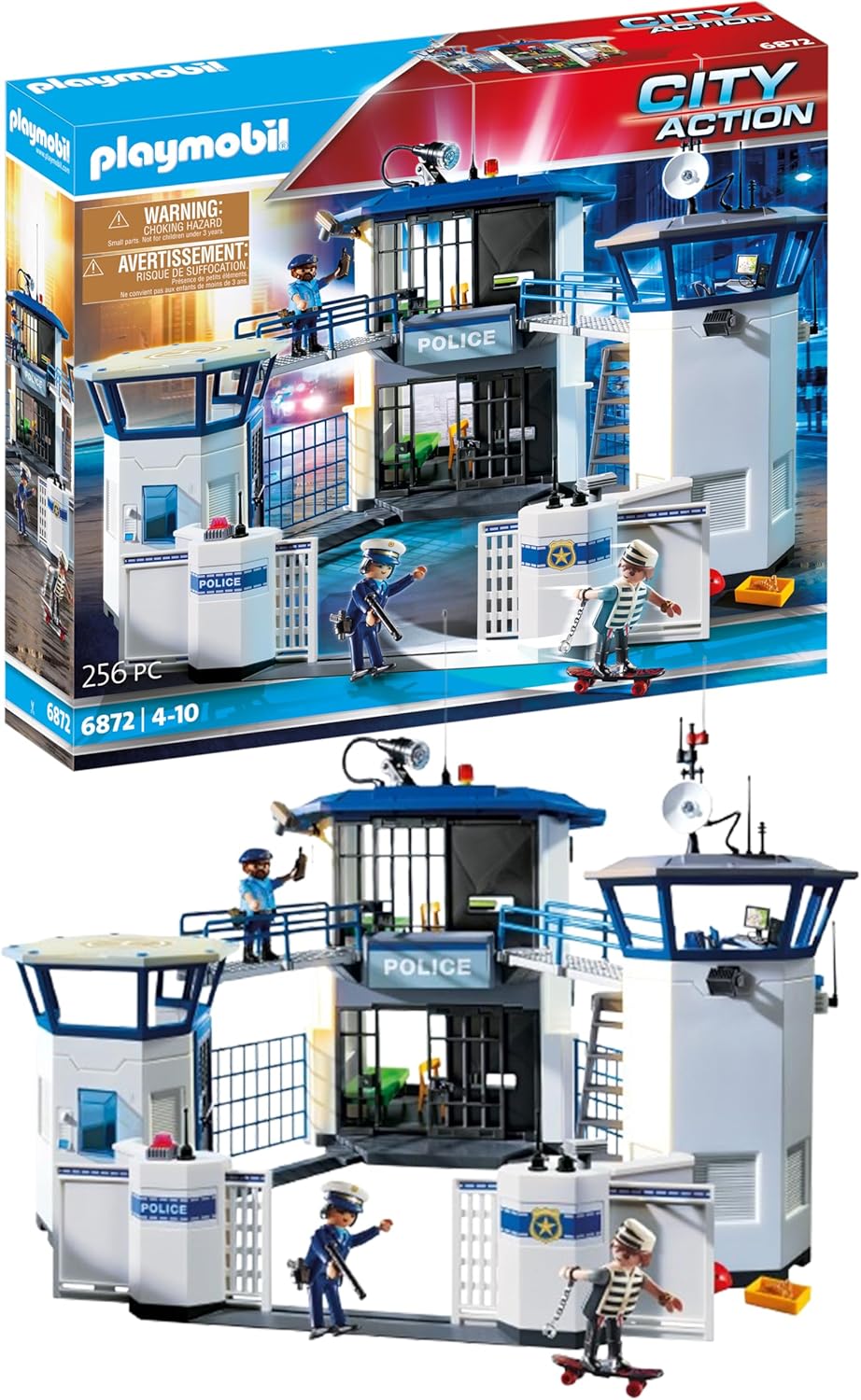 Playmobil Police Station with Investigation Room