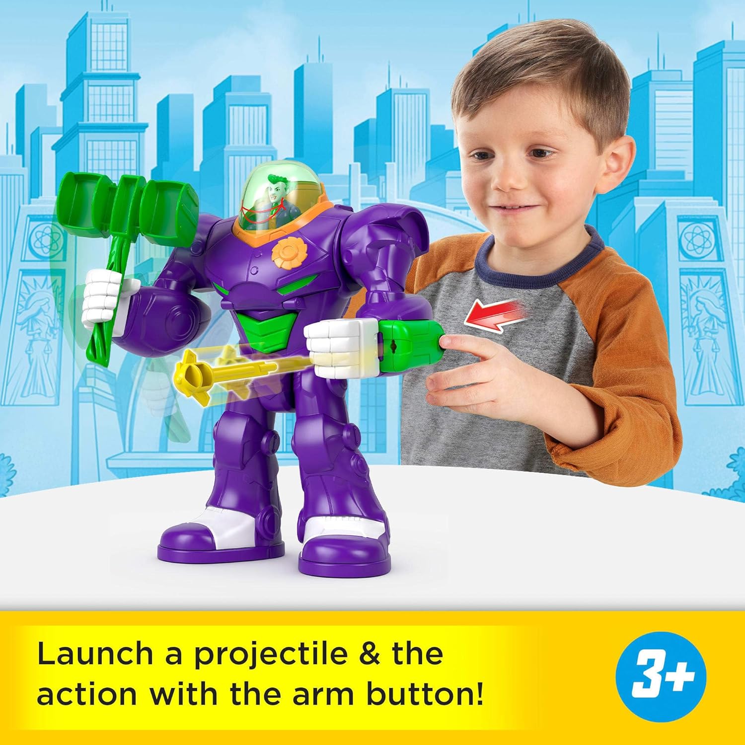Imaginext DC Super Friends Joker Hammer Mech