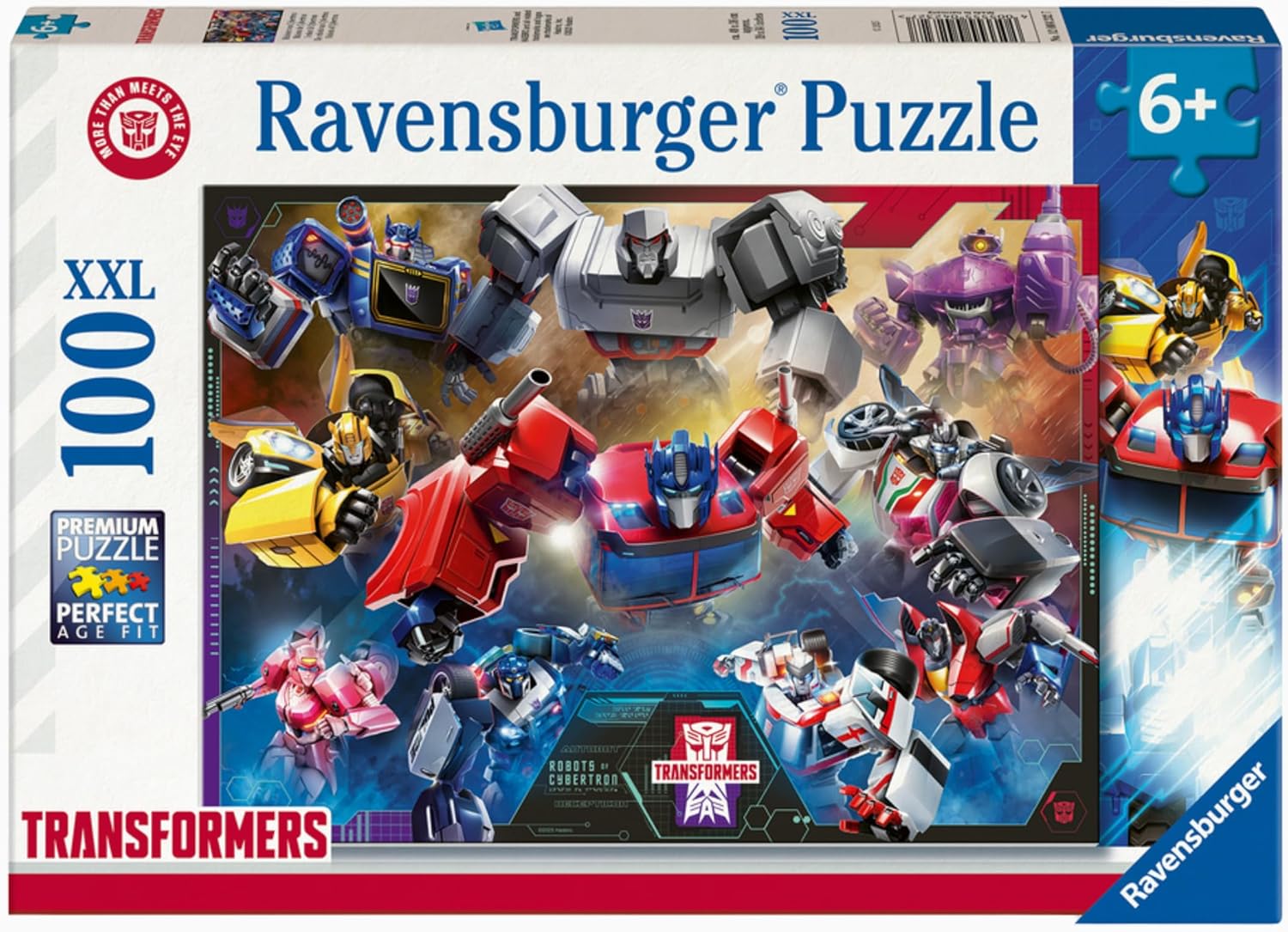 Transformers 100 XXL Piece Jigsaw Puzzle