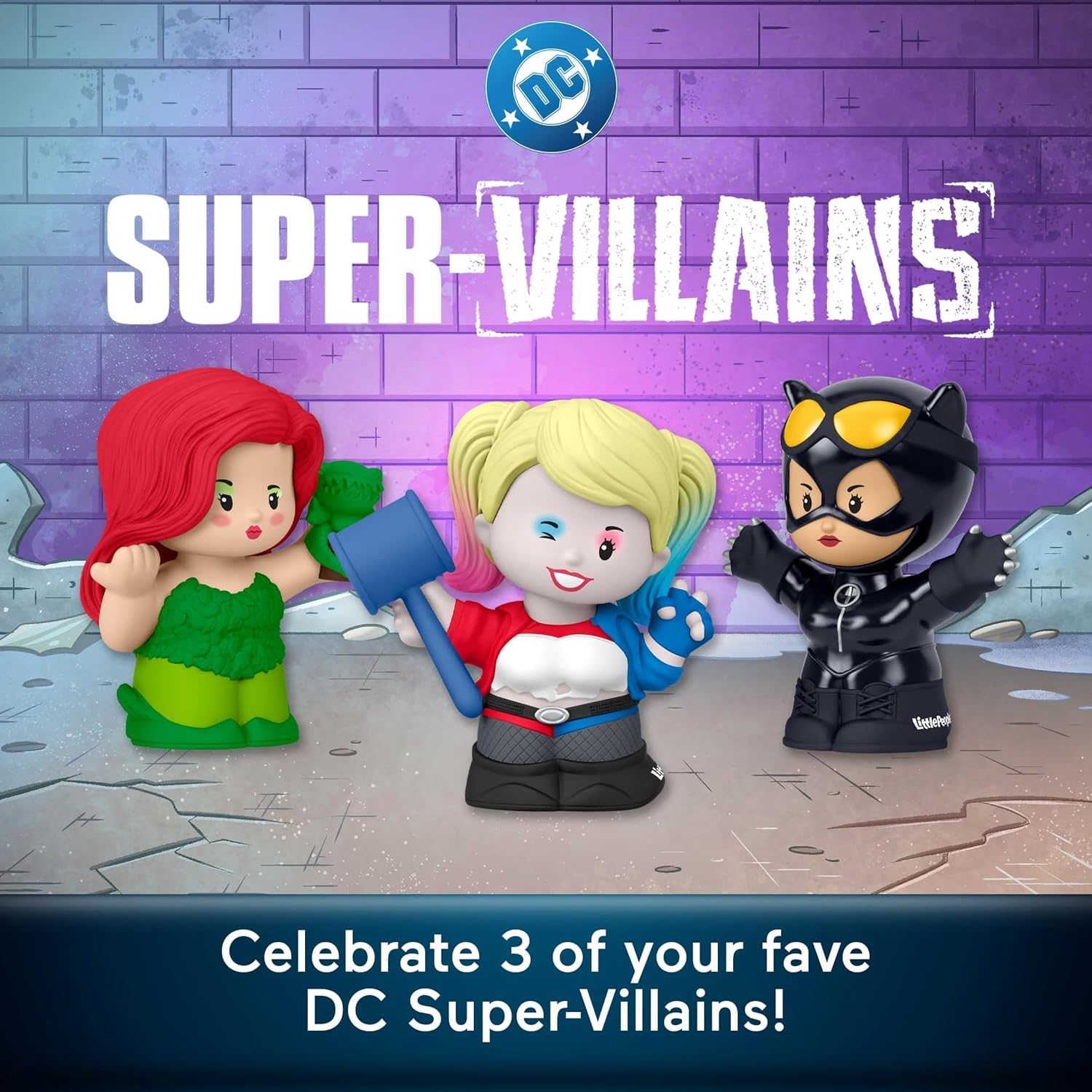 Little People Collector DC Super-Villains Special Edition Set