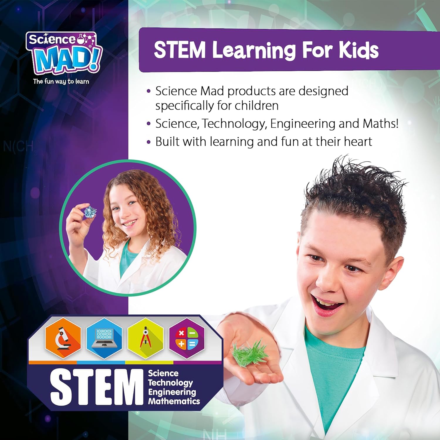 Science Mad Crystal Wonder Set