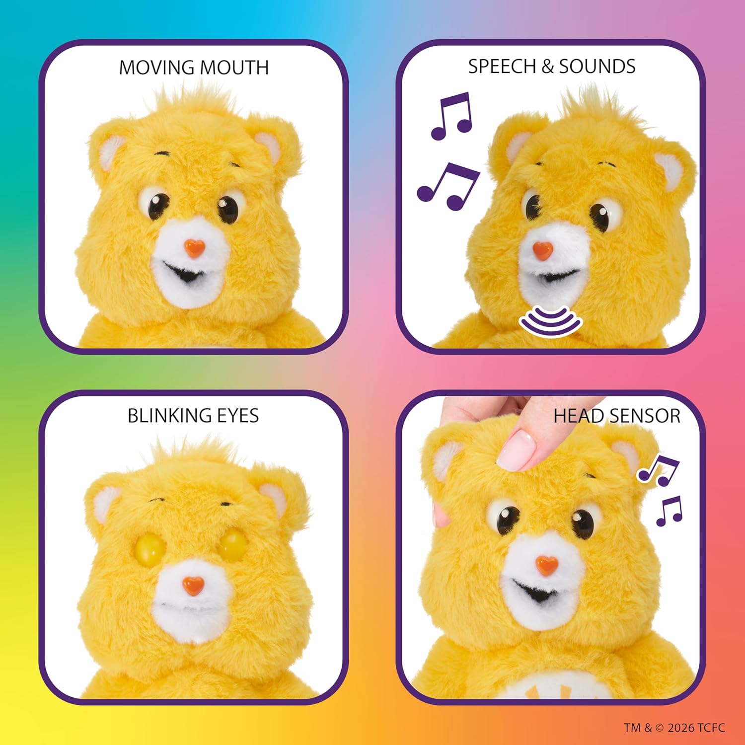 Care Bears Funshine Bear Palm Puppetronic