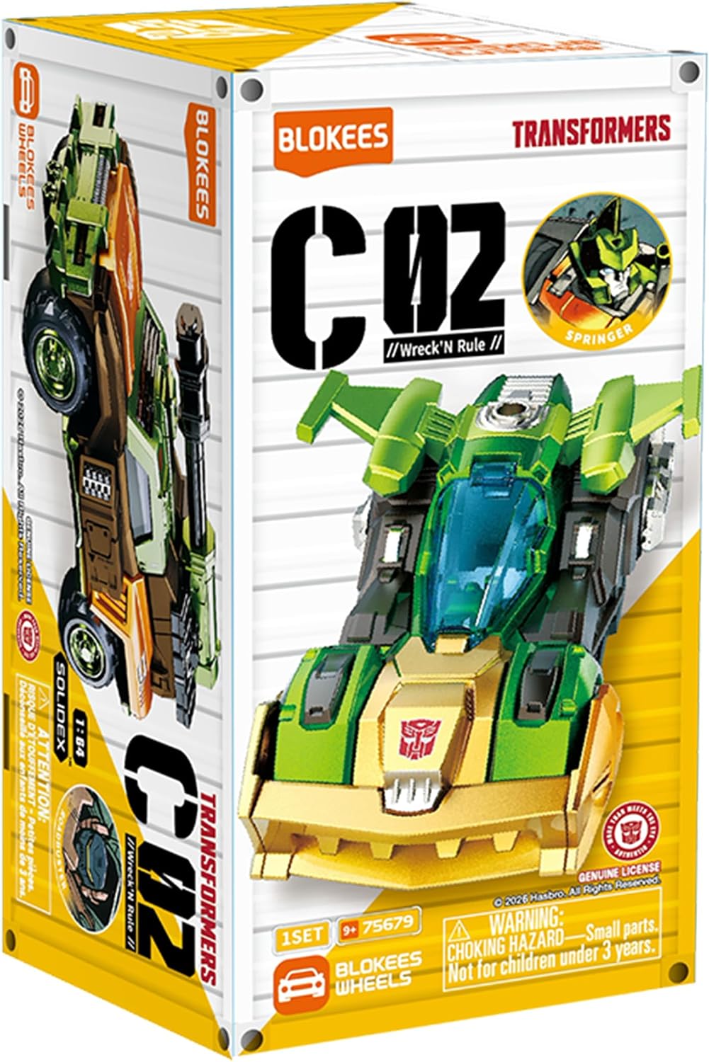 Blokees Wheels | Transformers C02 Wreck N Rule