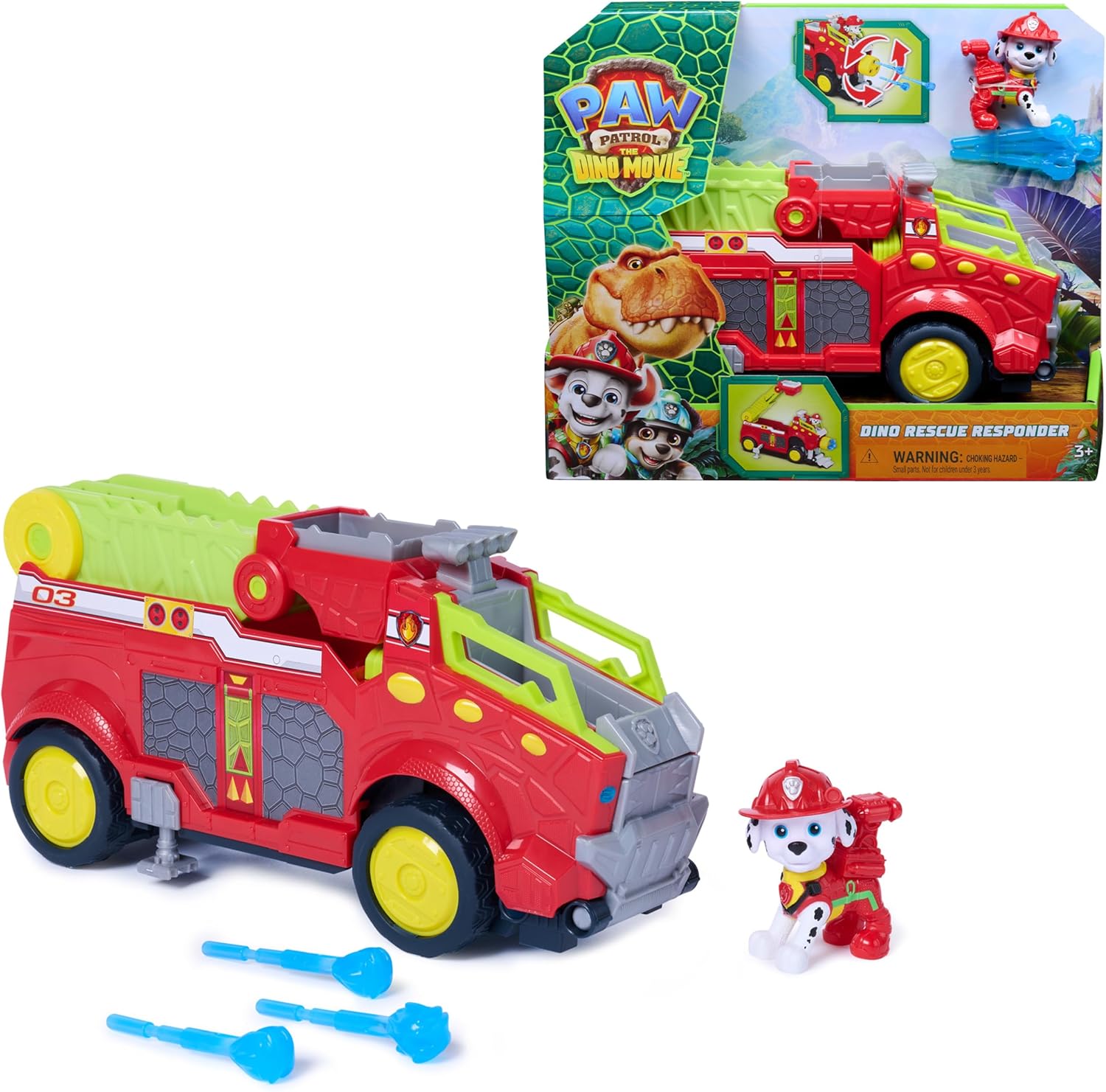 Paw Patrol The Dino Movie - Marshalls Dino Rescue Responder