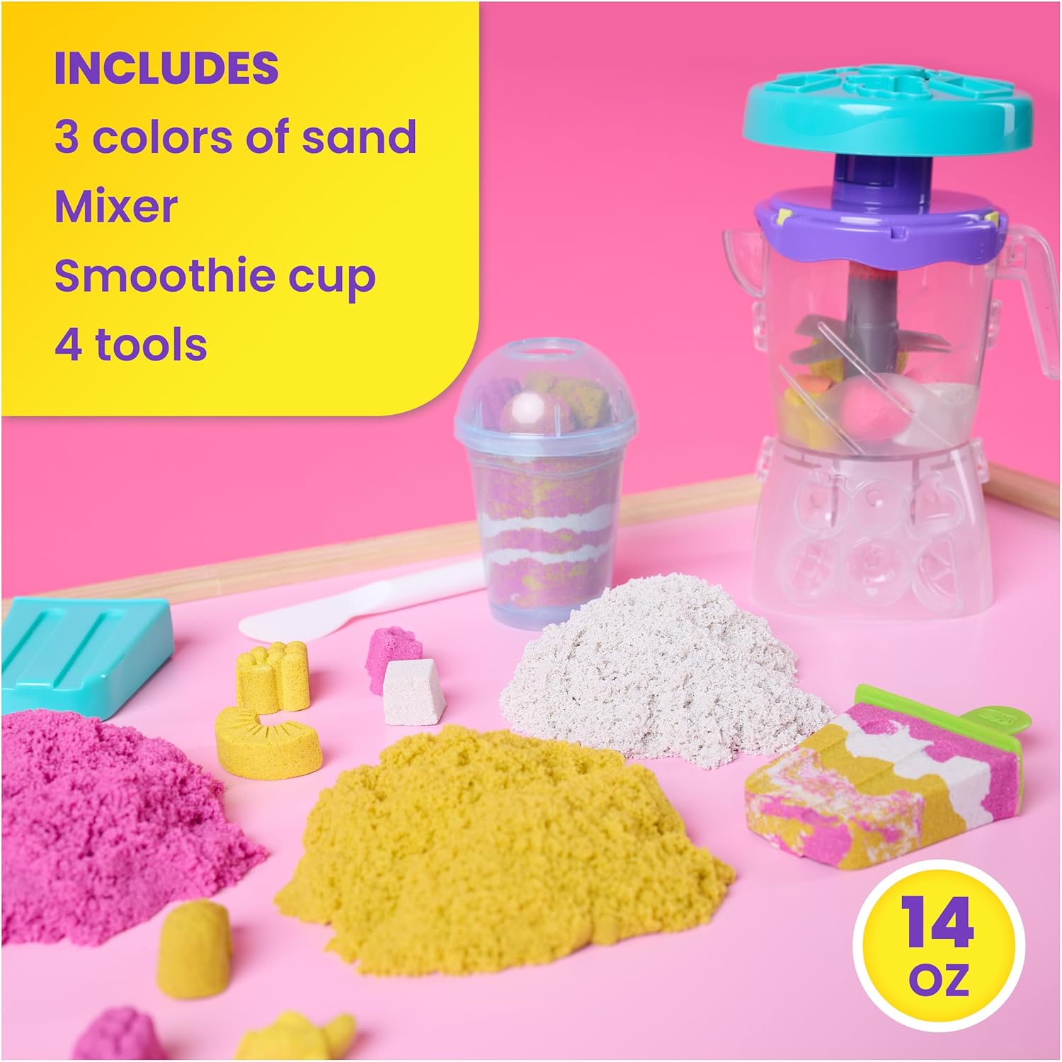 Kinetic Sand Smoothie Mixer