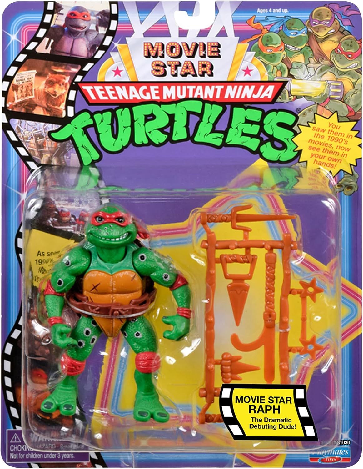 Teenage Mutant Ninja Turtles Movie Star Raph