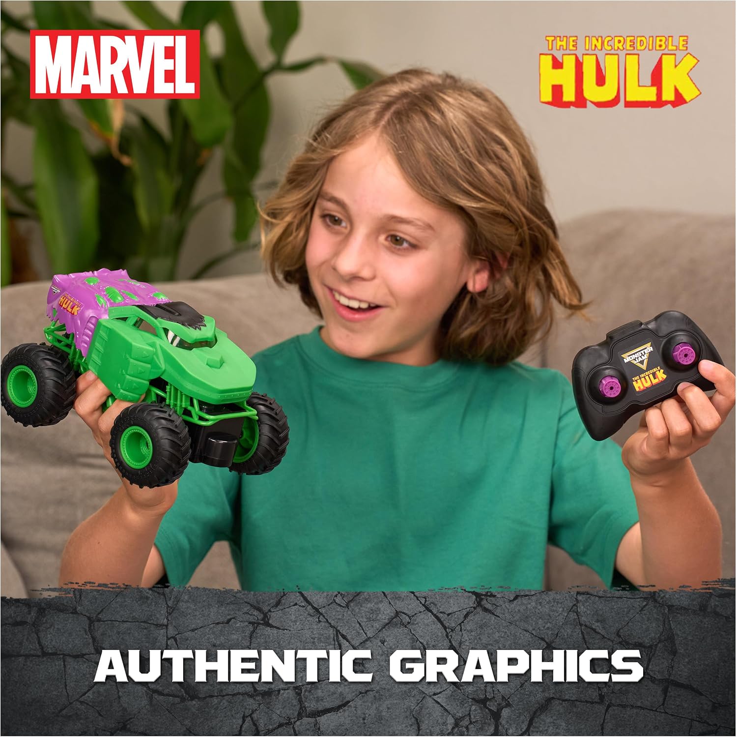 Monster Jam 1:24 Radio Controlled Hulk Monster Truck