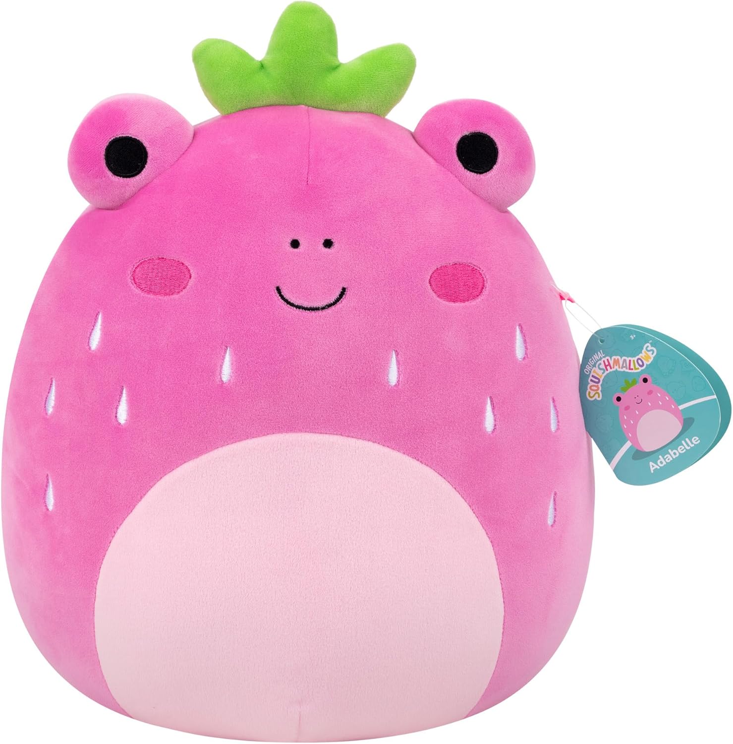 Squishmallows 30cm Adabelle the Strawberry Frog Plush