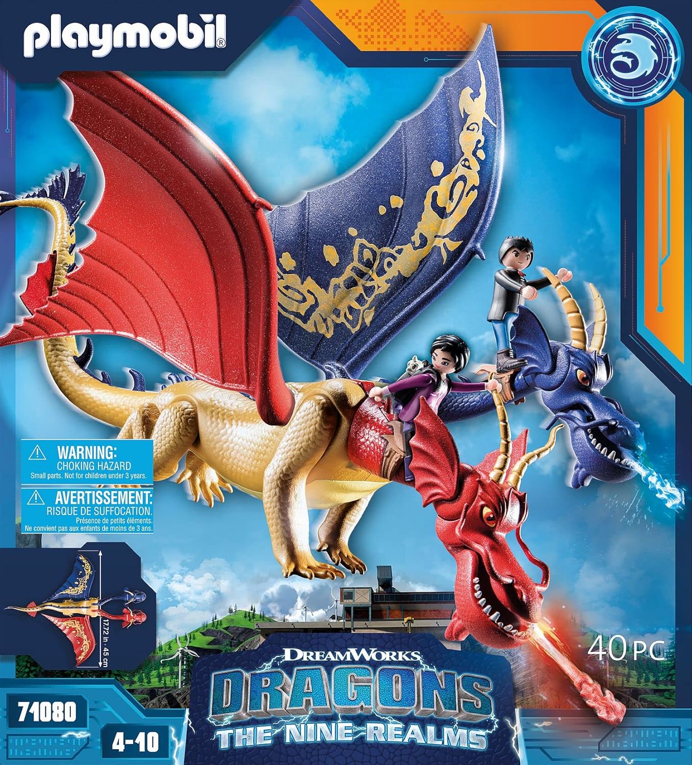Playmobil Dragons: The Nine Realms - Wu and Wei with Jun