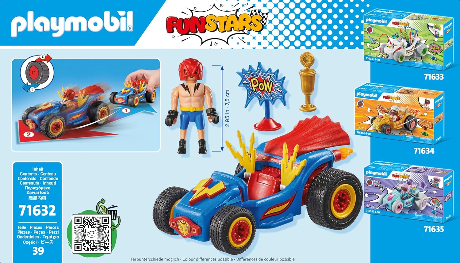 Playmobil Funstars Racing Wrestler