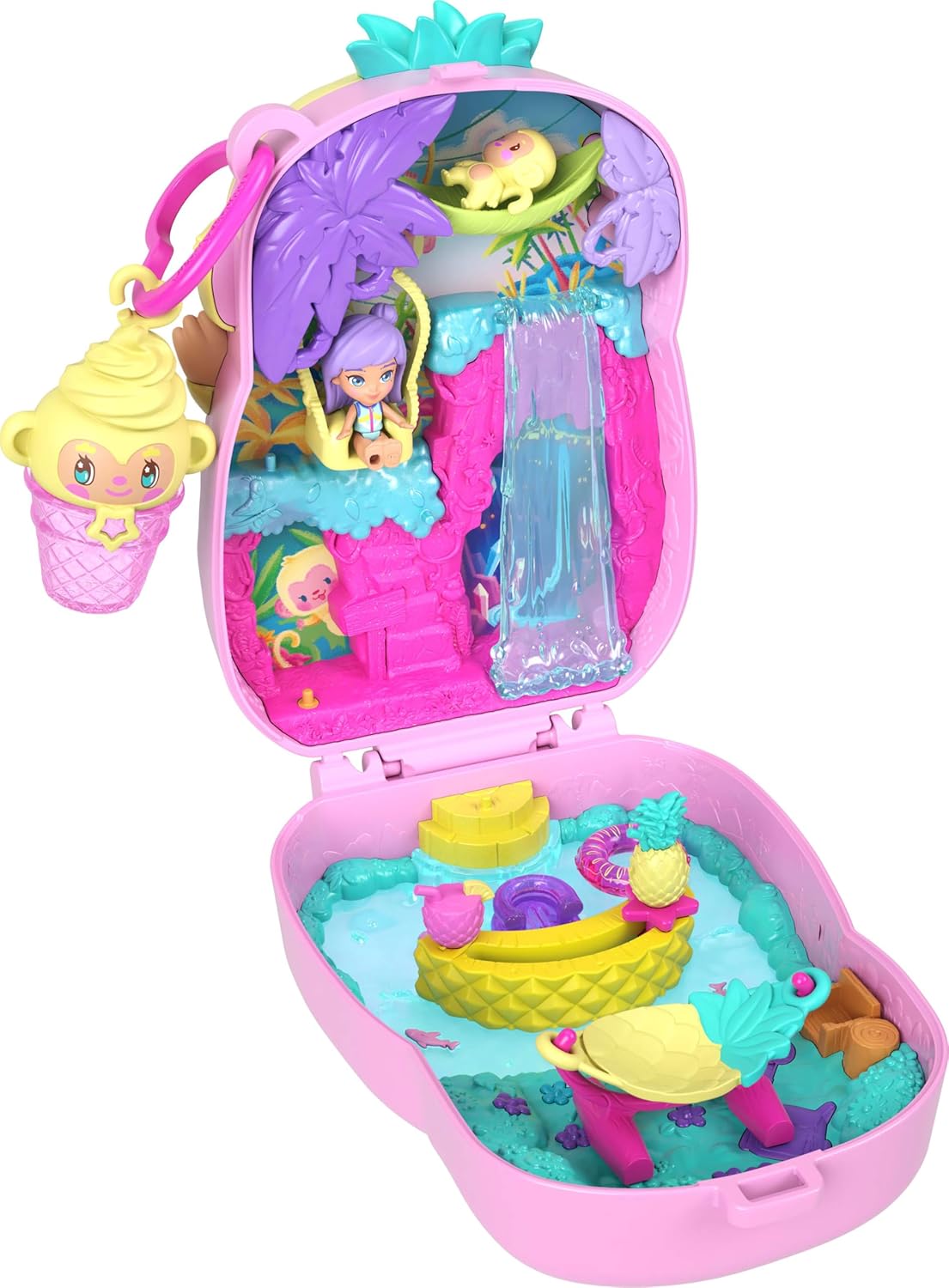 Polly Pocket Pineapple Monkey Compact