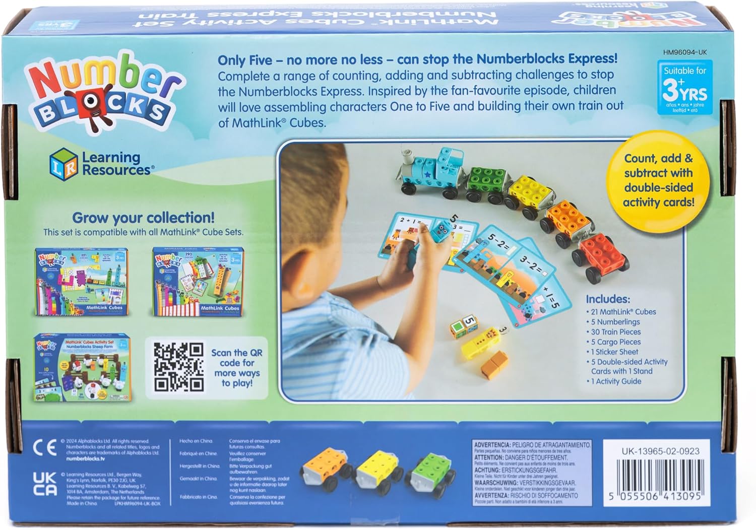 Numberblocks Cubes Express Train Activity Set