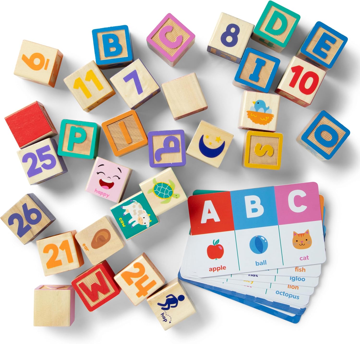 Ms. Rachel Sing Wooden Learning Blocks