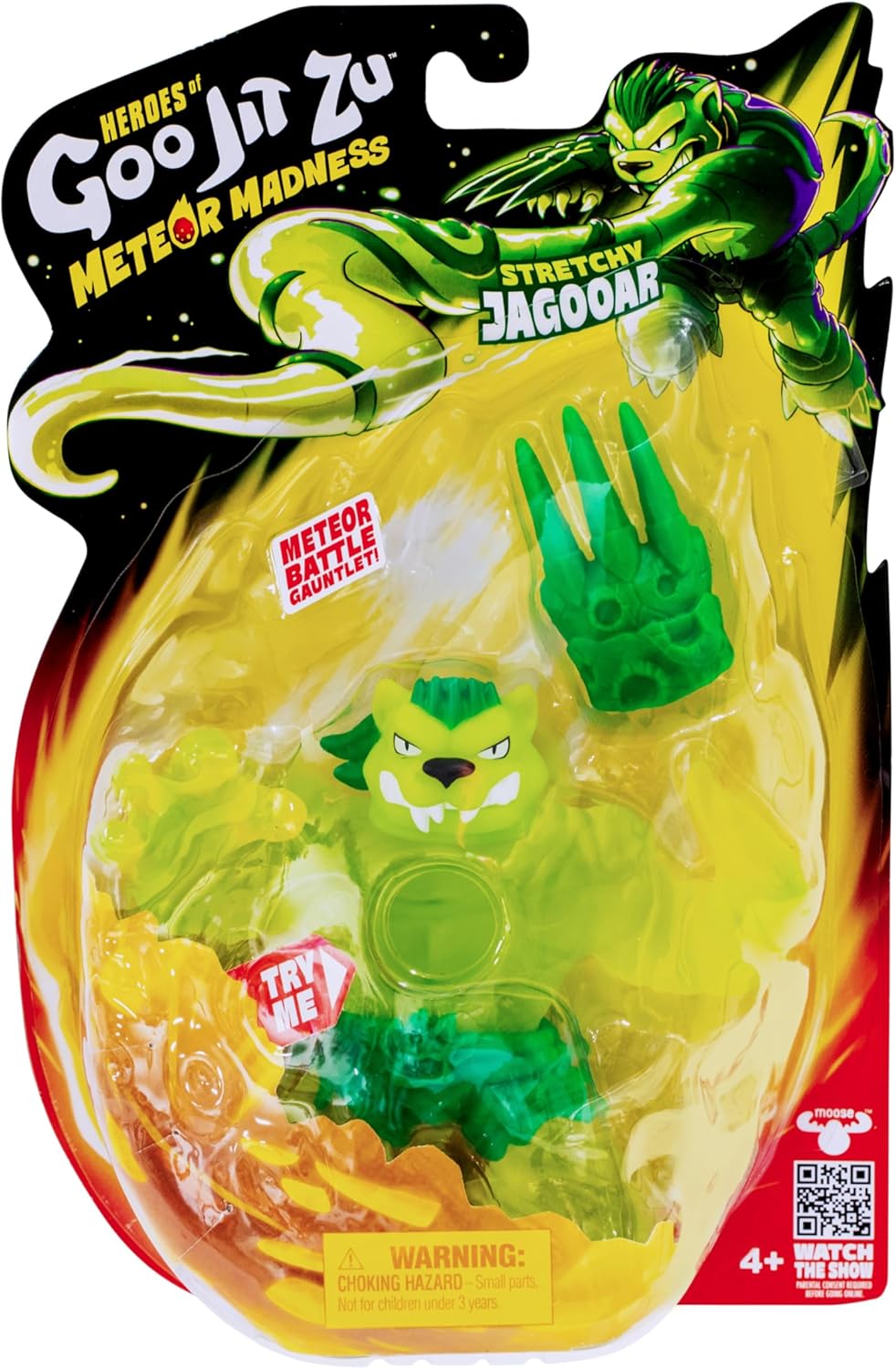 Heroes of Goo Jit Zu Meteor Madness Stretchy Jagooar