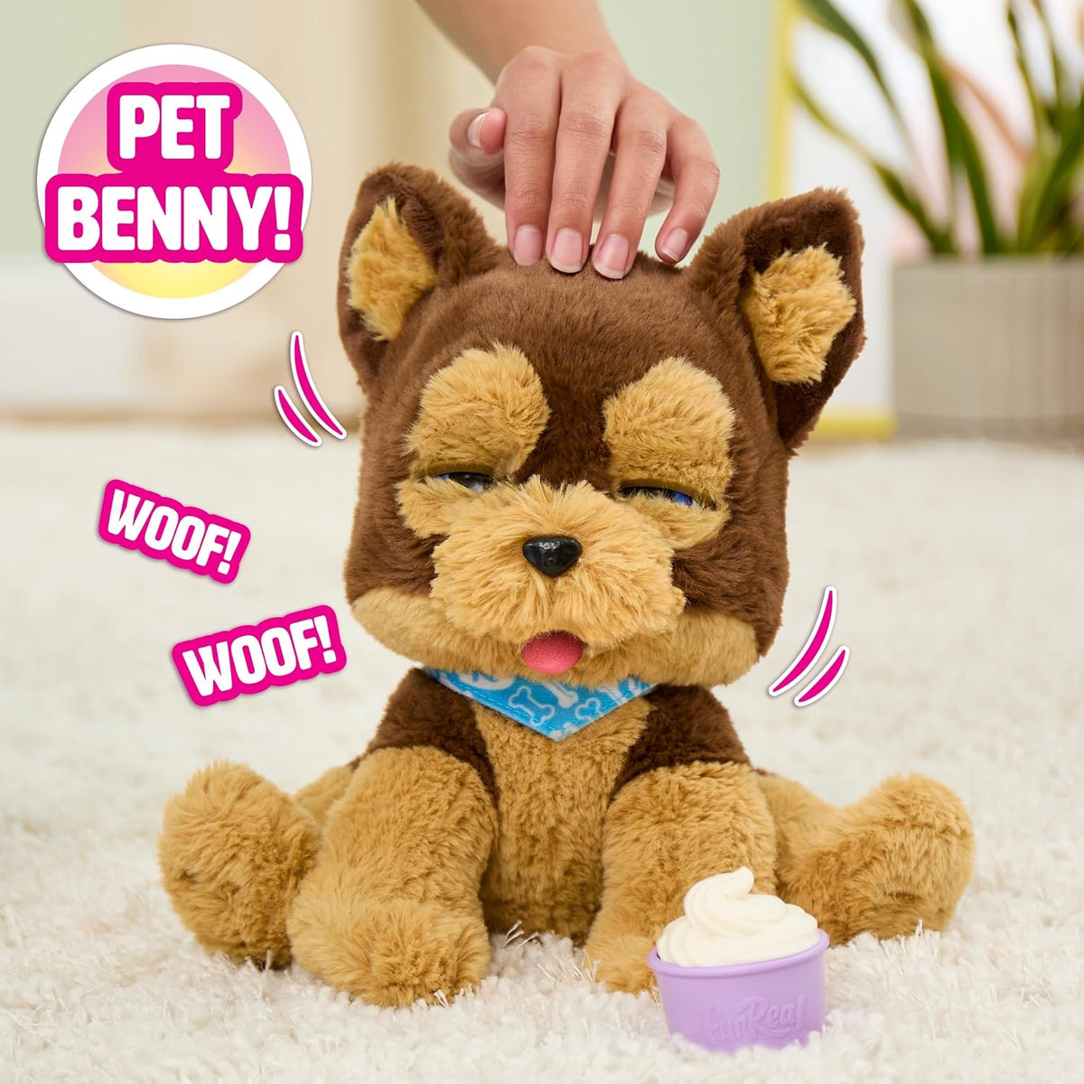 FurReal Benny the Kiss & Cuddle Pup