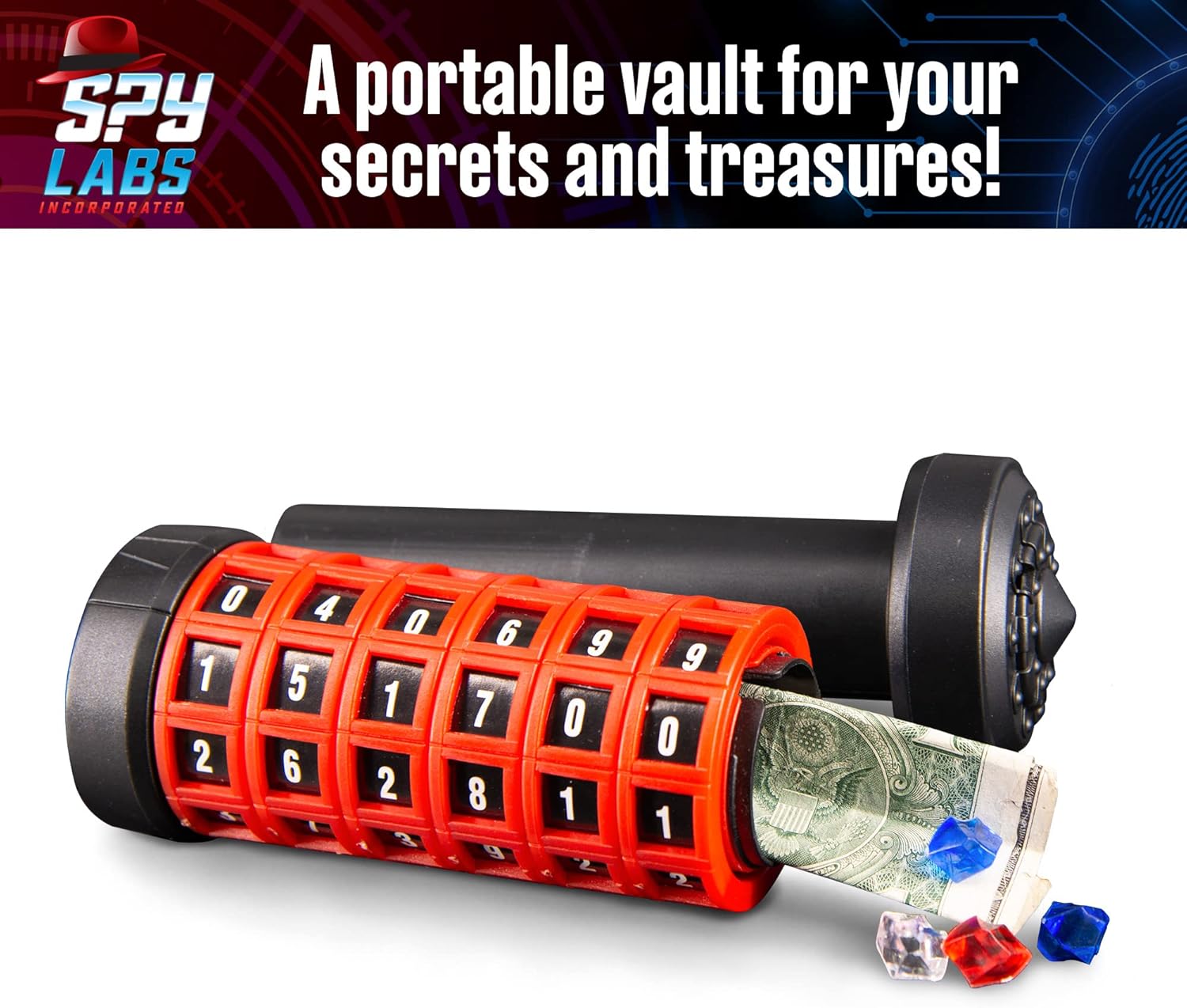 Spy Labs Cryptic Puzzle Safe