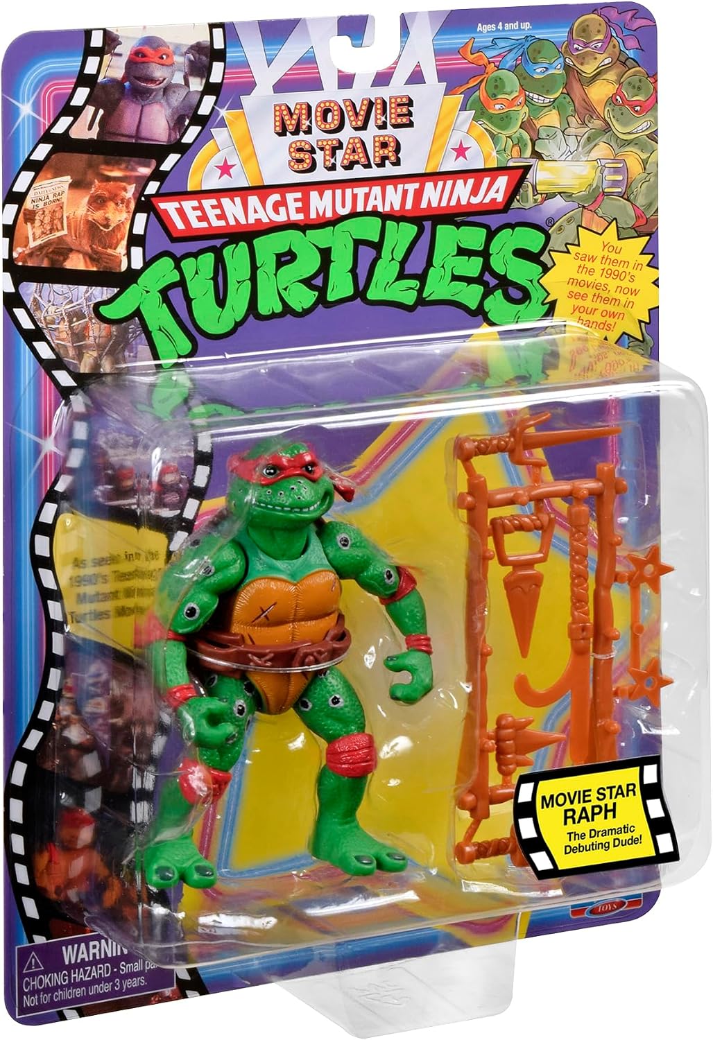Teenage Mutant Ninja Turtles Movie Star Raph