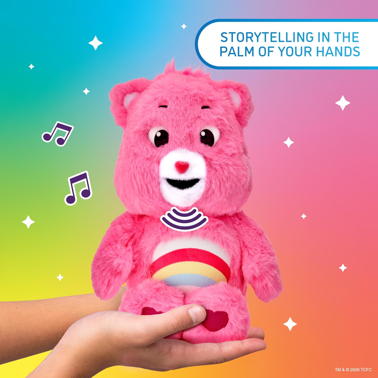 Care Bears Cheer Bear Palm Puppetronic