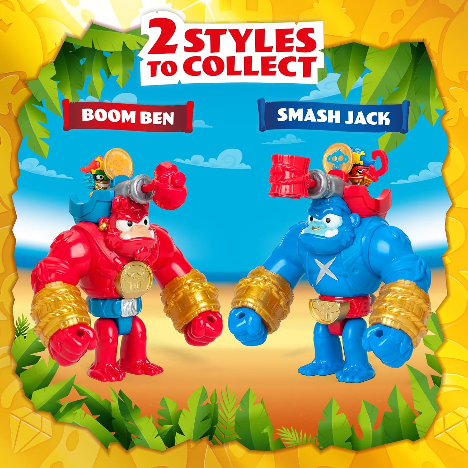 Piratix Gorilla Bros Smash Jack