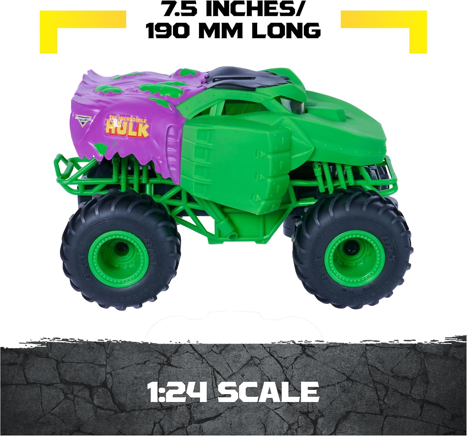 Monster Jam 1:24 Radio Controlled Hulk Monster Truck