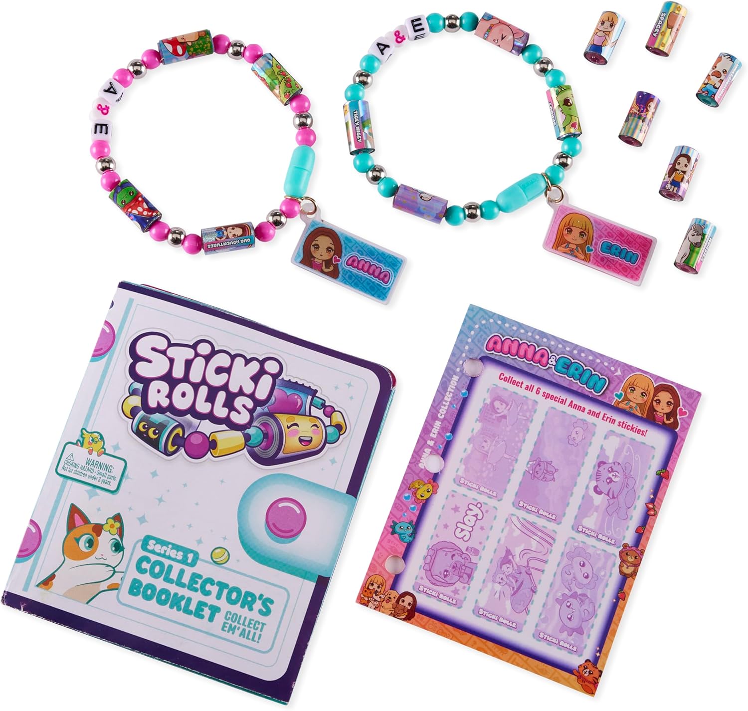 Sticki Rolls Anna & Erin BFF Pack