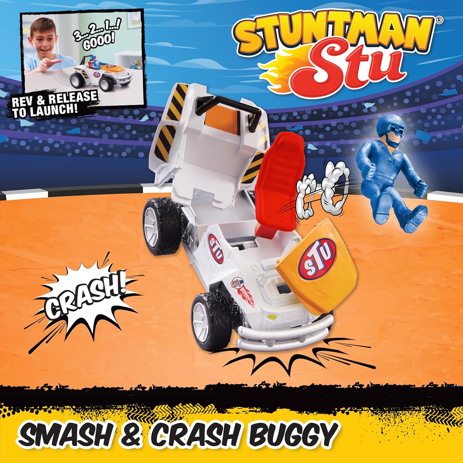 Stuntman Stu Smash and Crash Buggy