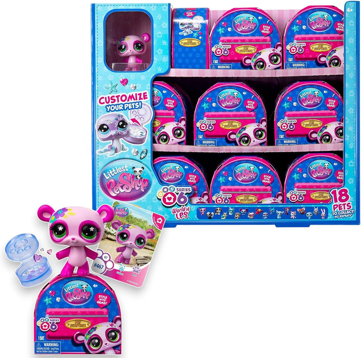 Littlest Pet Shop Single Pet Surprise Series 6
