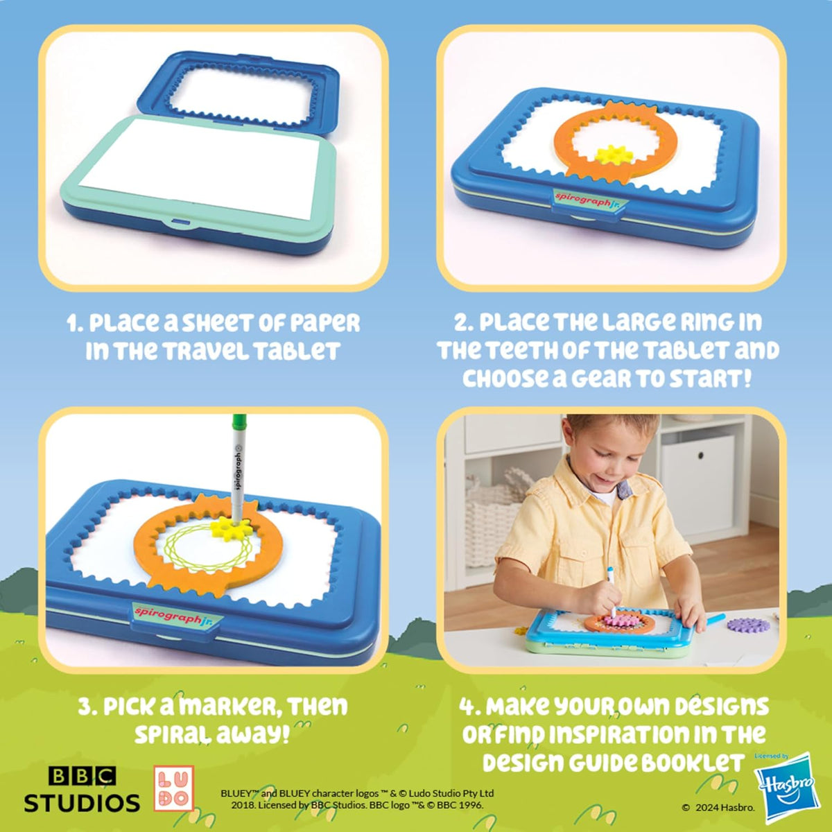 Spirograph Junior Bluey Set