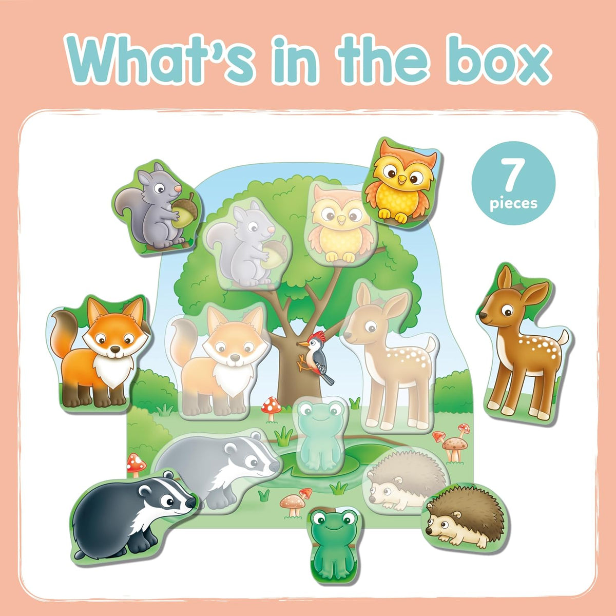 Orchard Woodlands Wooden Nesting Puzzle