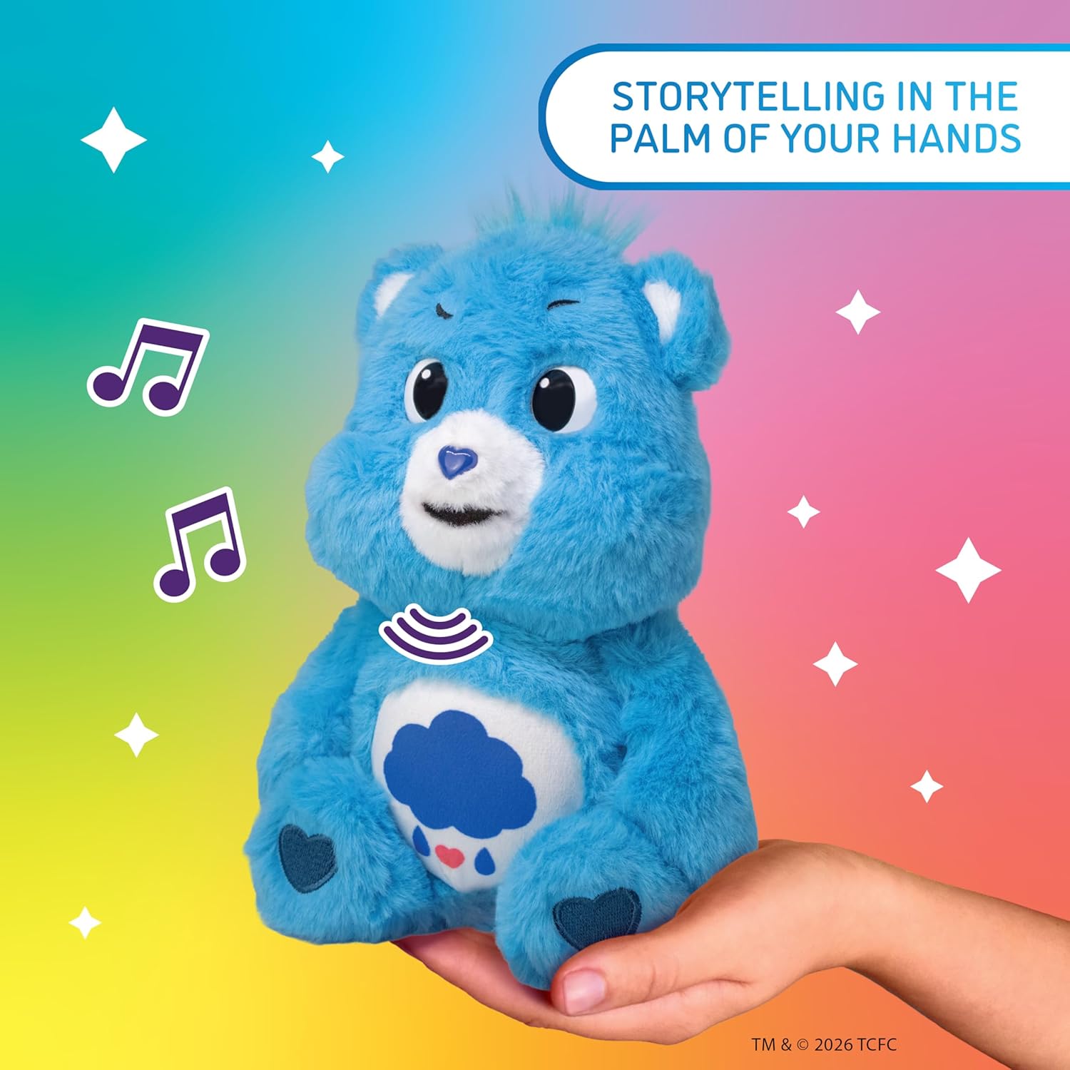 Care Bears Grumpy Bear Palm Puppetronic