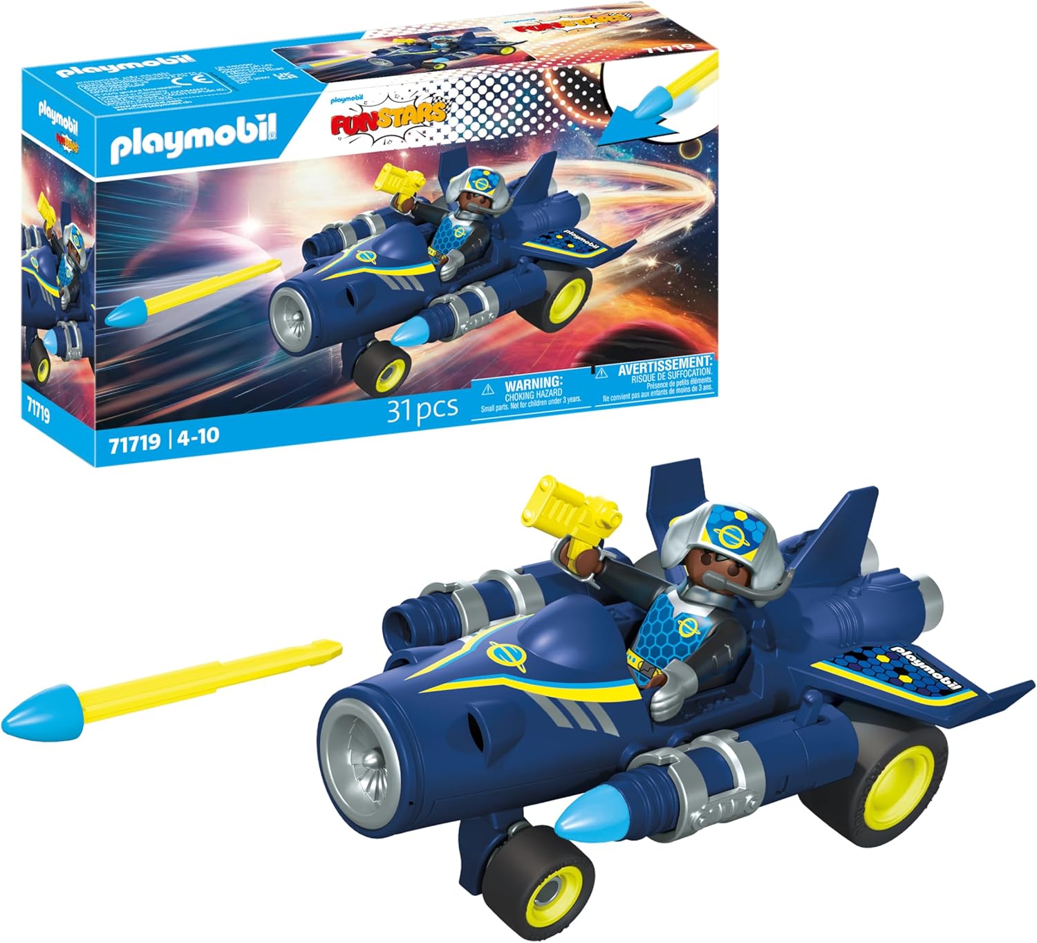 Playmobil Funstars Racing Space Jet