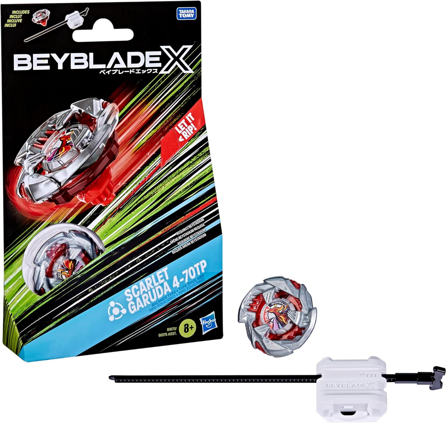 Beyblade X - Scarlet Garuda 4-70TP BX Starter Pack
