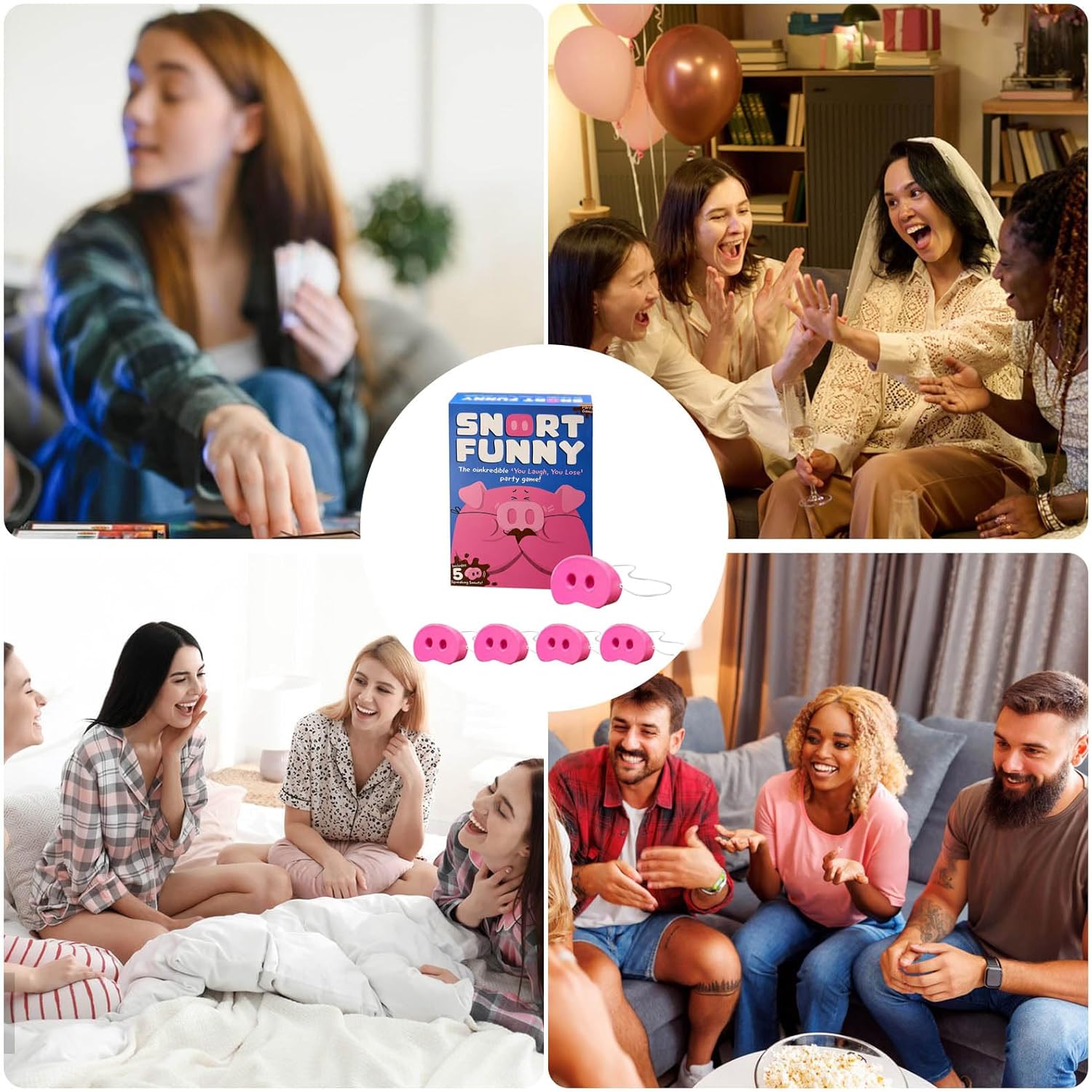 Snort Funny Party Game
