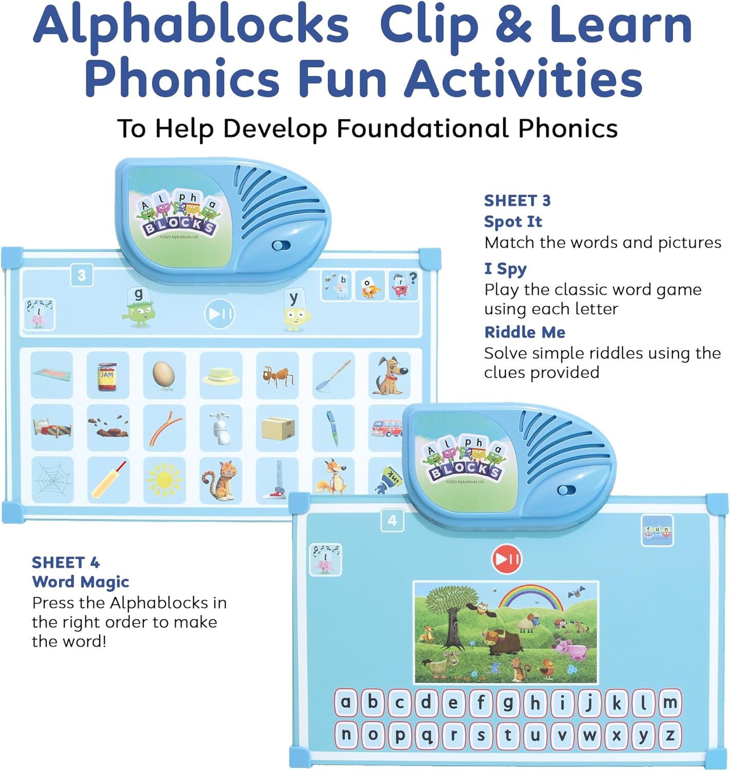 Alphablocks Clip & Learn