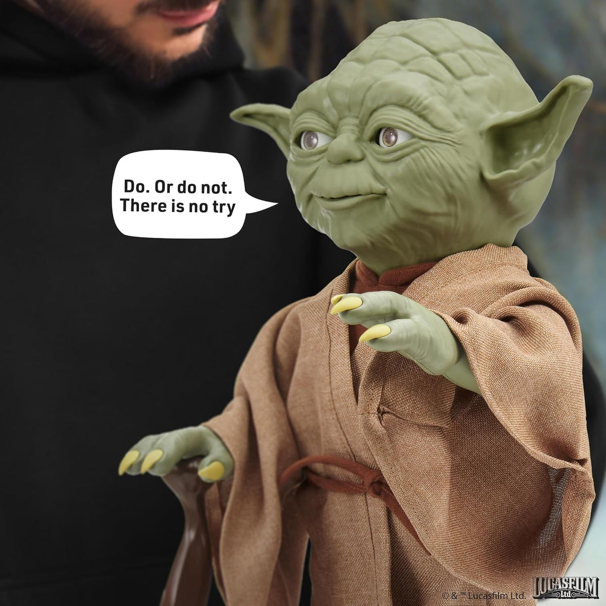 Star Wars Yoda Puppetronic By Real FX