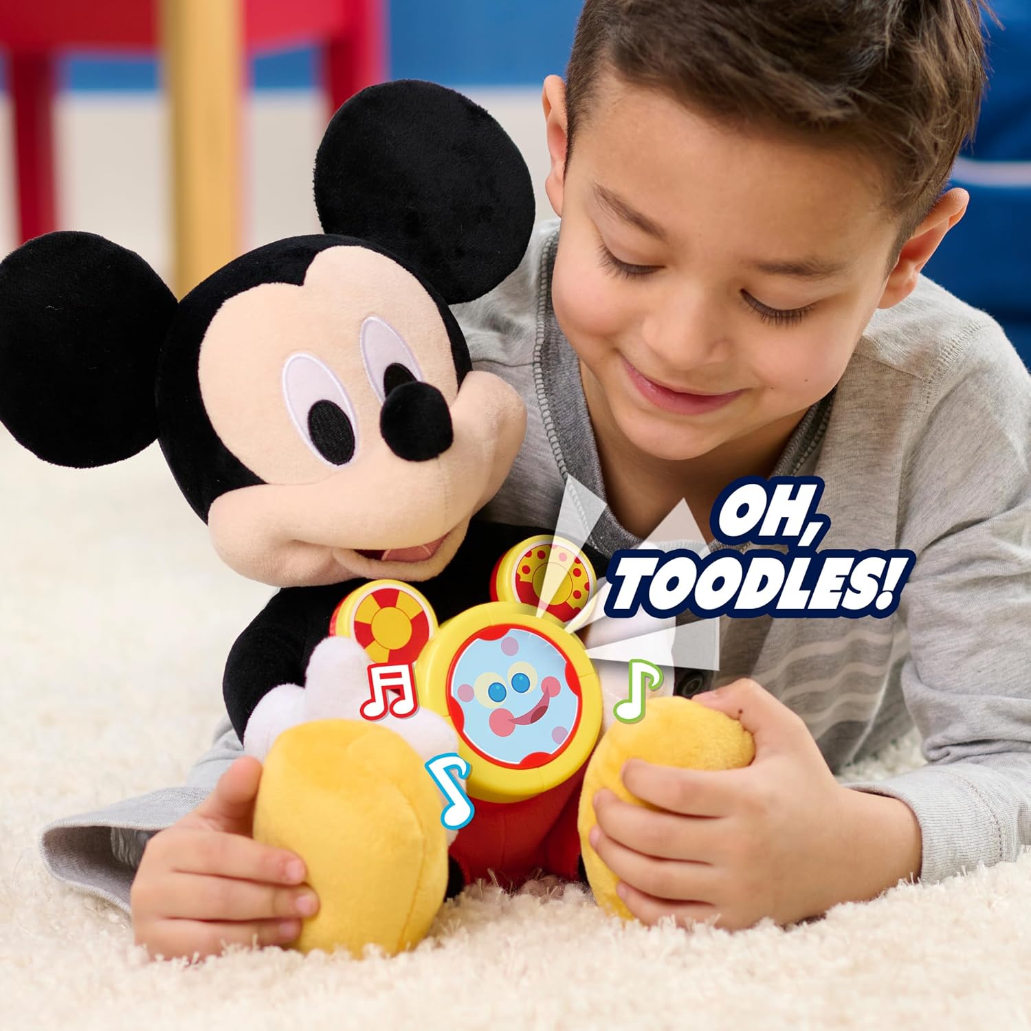 Disney Jr. Mickey Mouse Oh Toodles 30cm Interactive Soft Toy