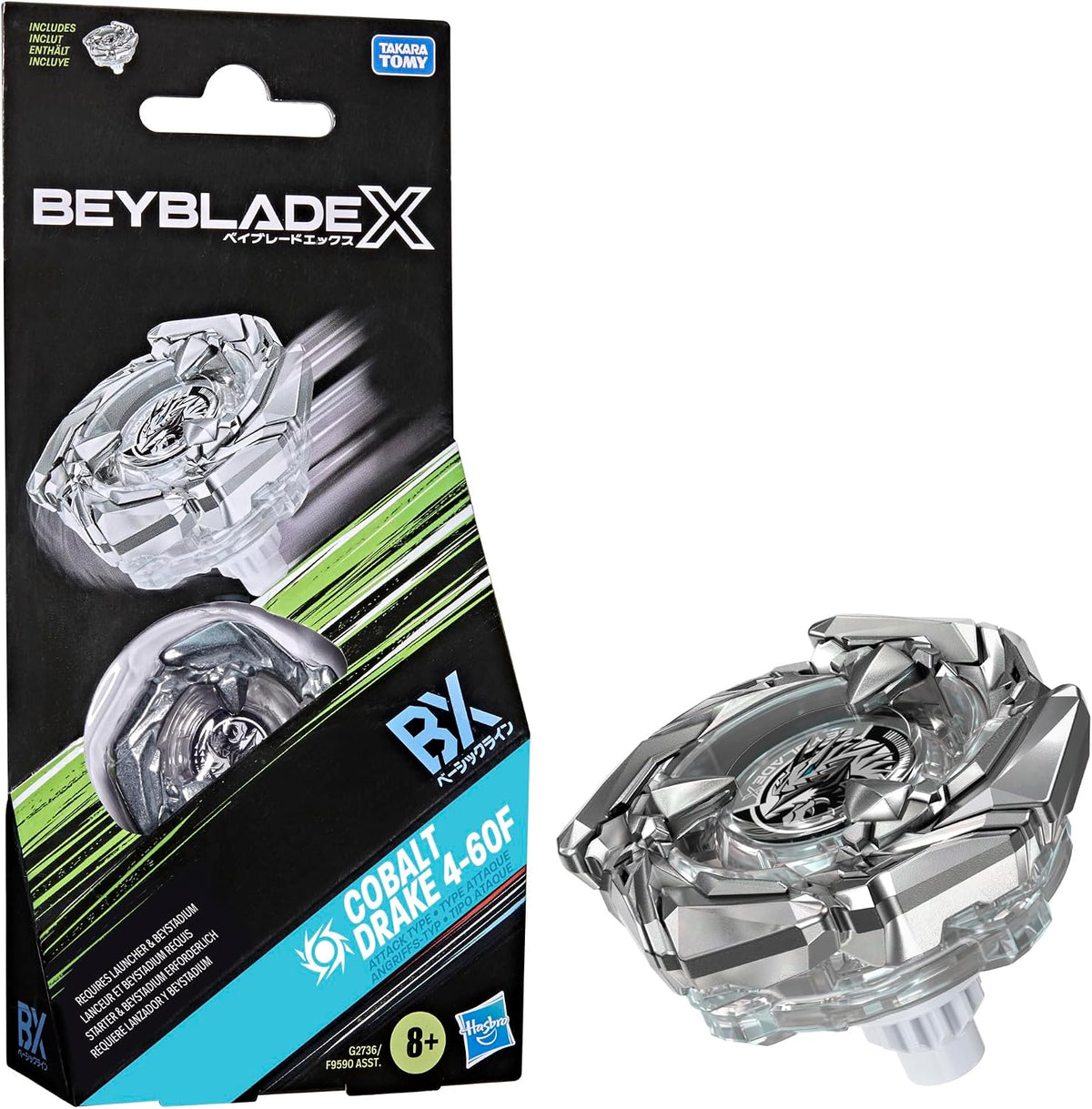 Beyblade X Cobalt Drake 4-60F