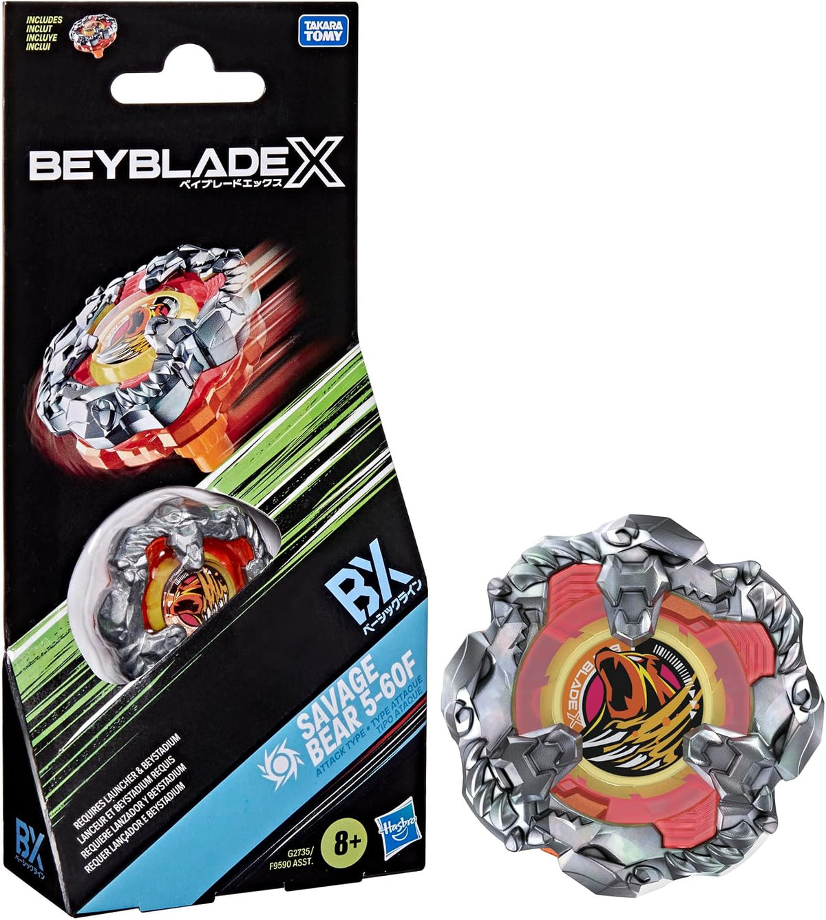 Beyblade X Savage Bear 5-60F BX