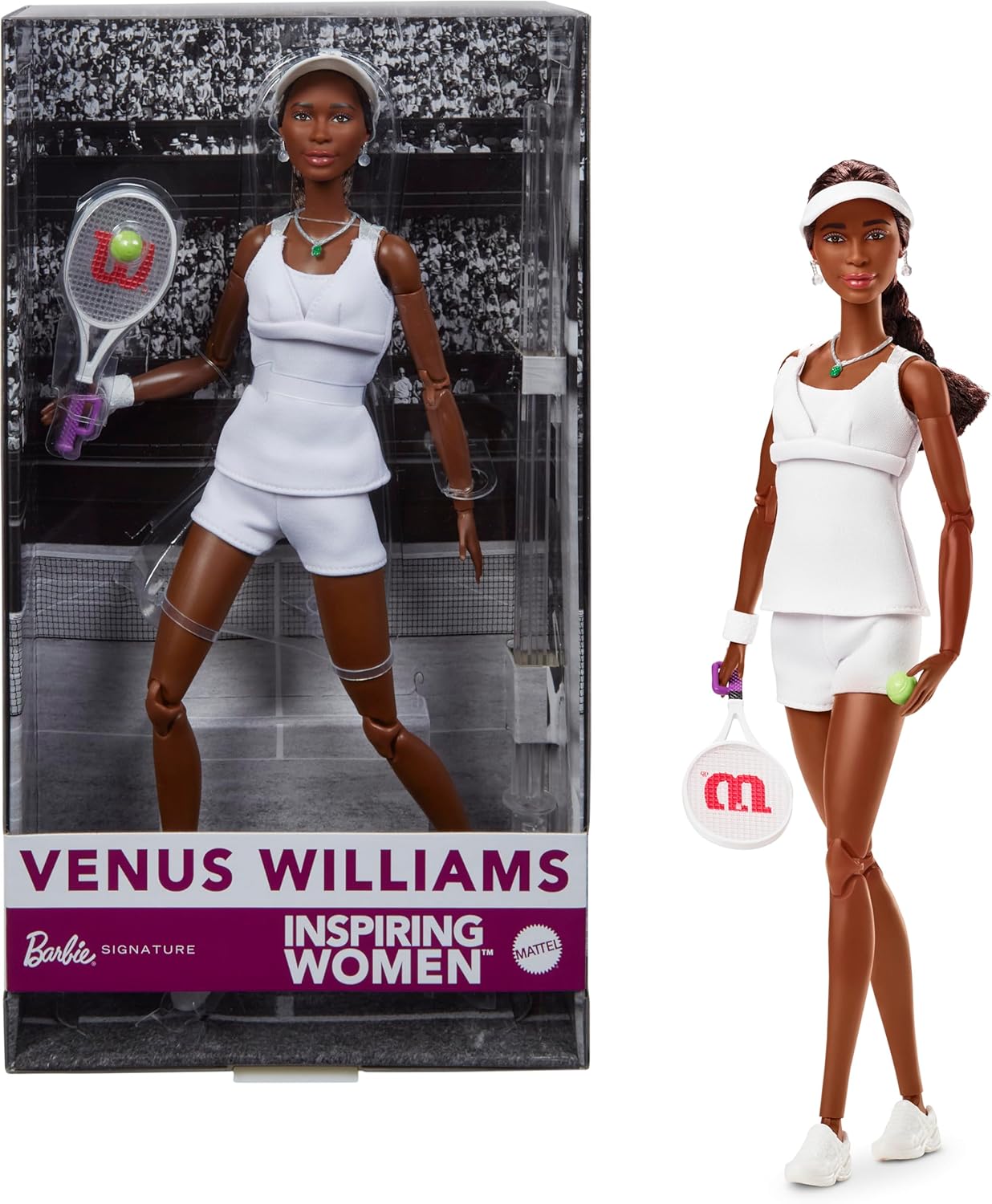 Barbie Venus Williams Signature Inspiring Women Doll