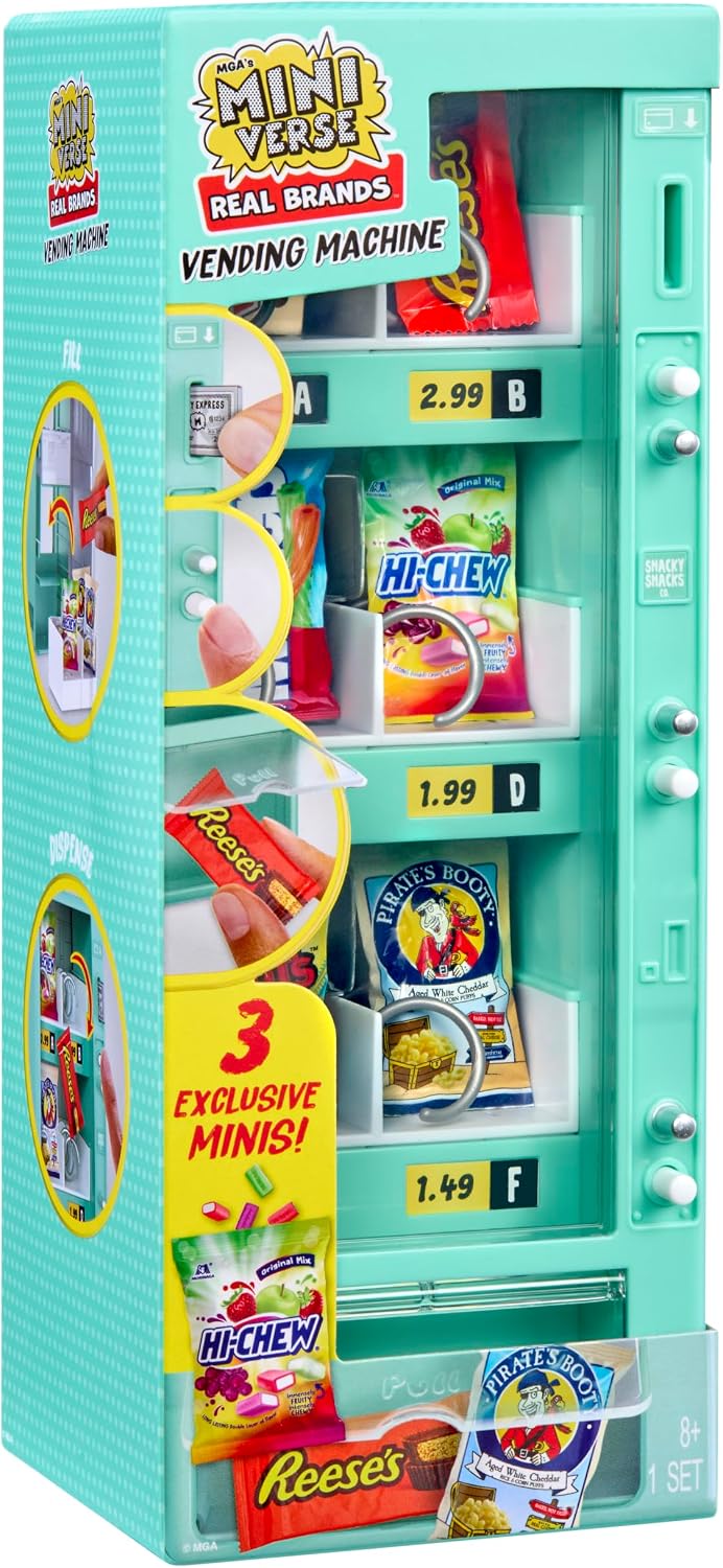 Miniverse Real Brands Vending Machine