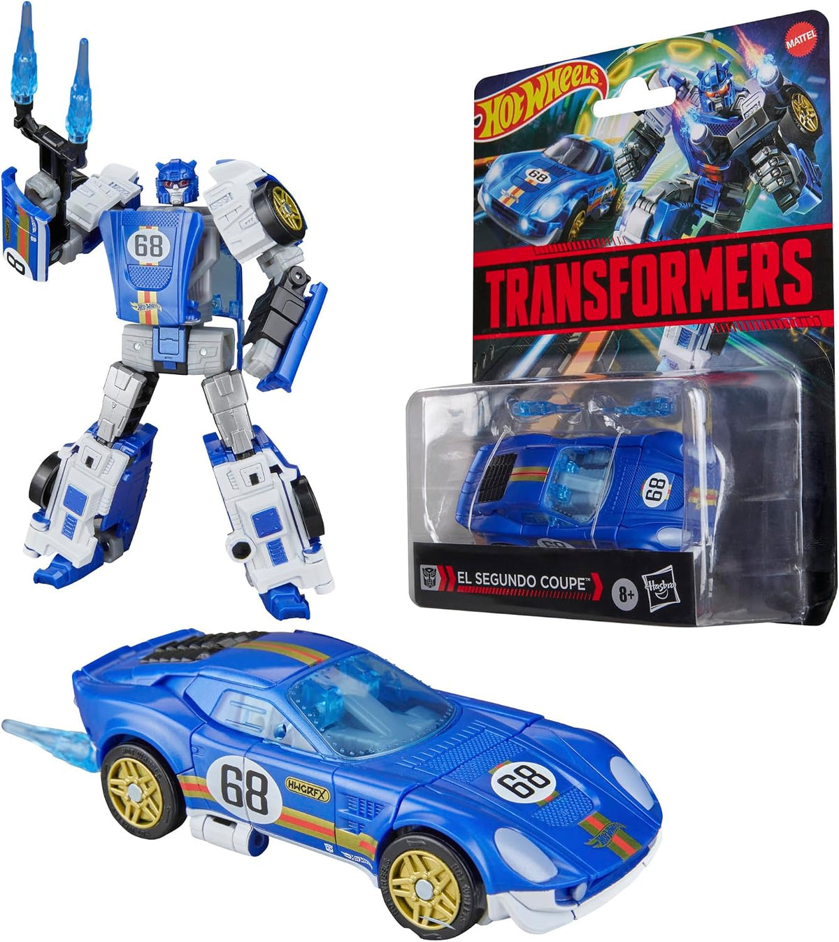 Transformers x Hotwheels El Segundo Action Figure