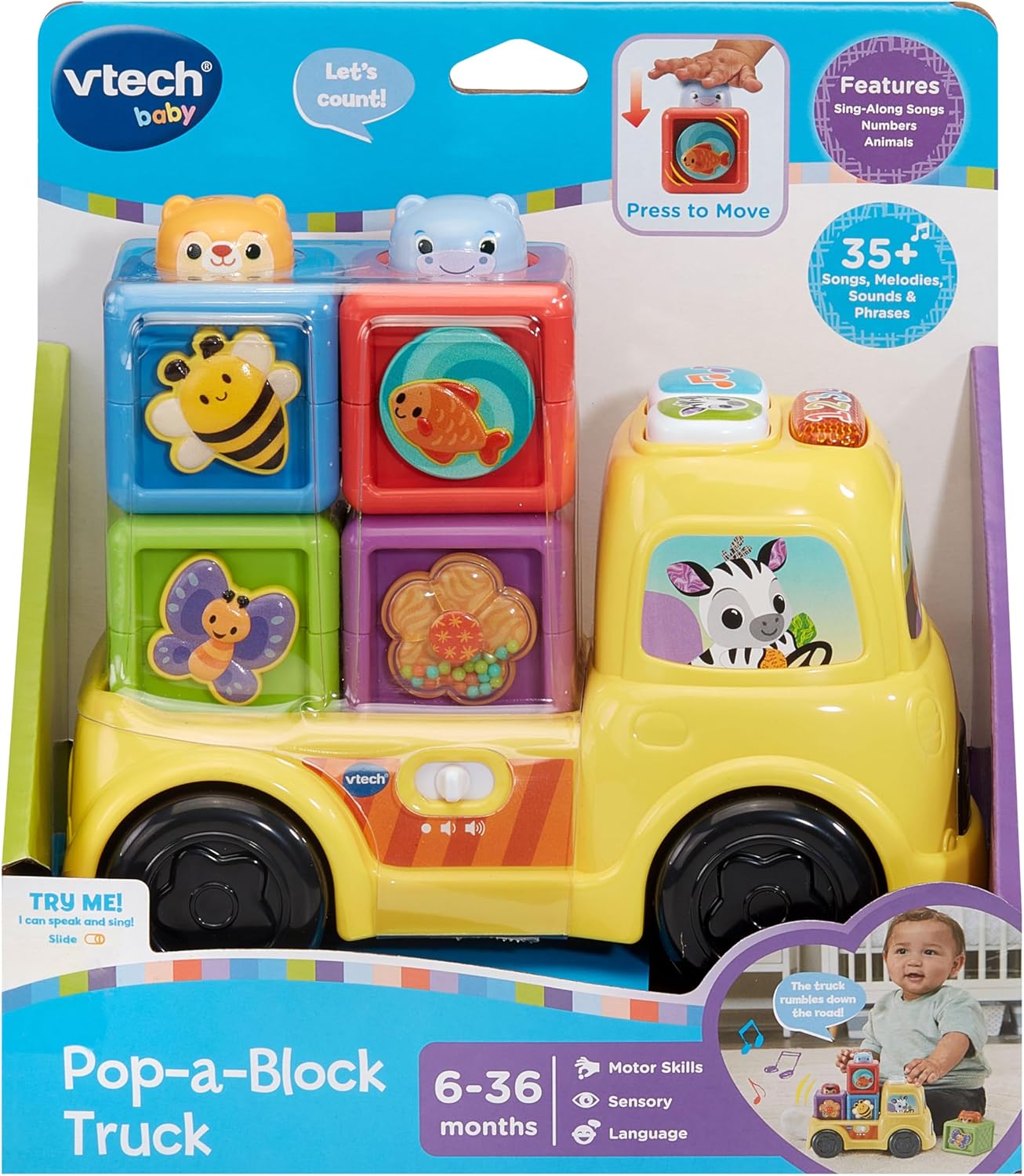 VTech Pop-A-Block Truck